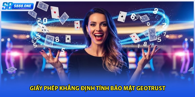 Giấy phép khẳng định tính bảo mật Geotrust